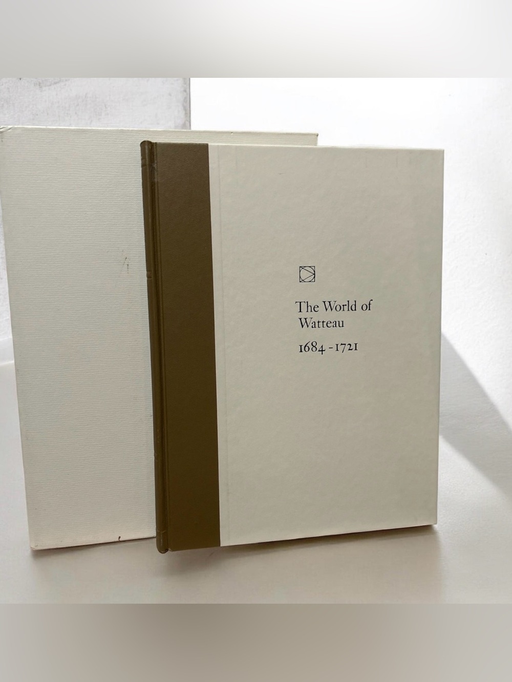 The World of Watteau 1684-1721 Vintage 1967 Hardcover Coffee Table Art Book